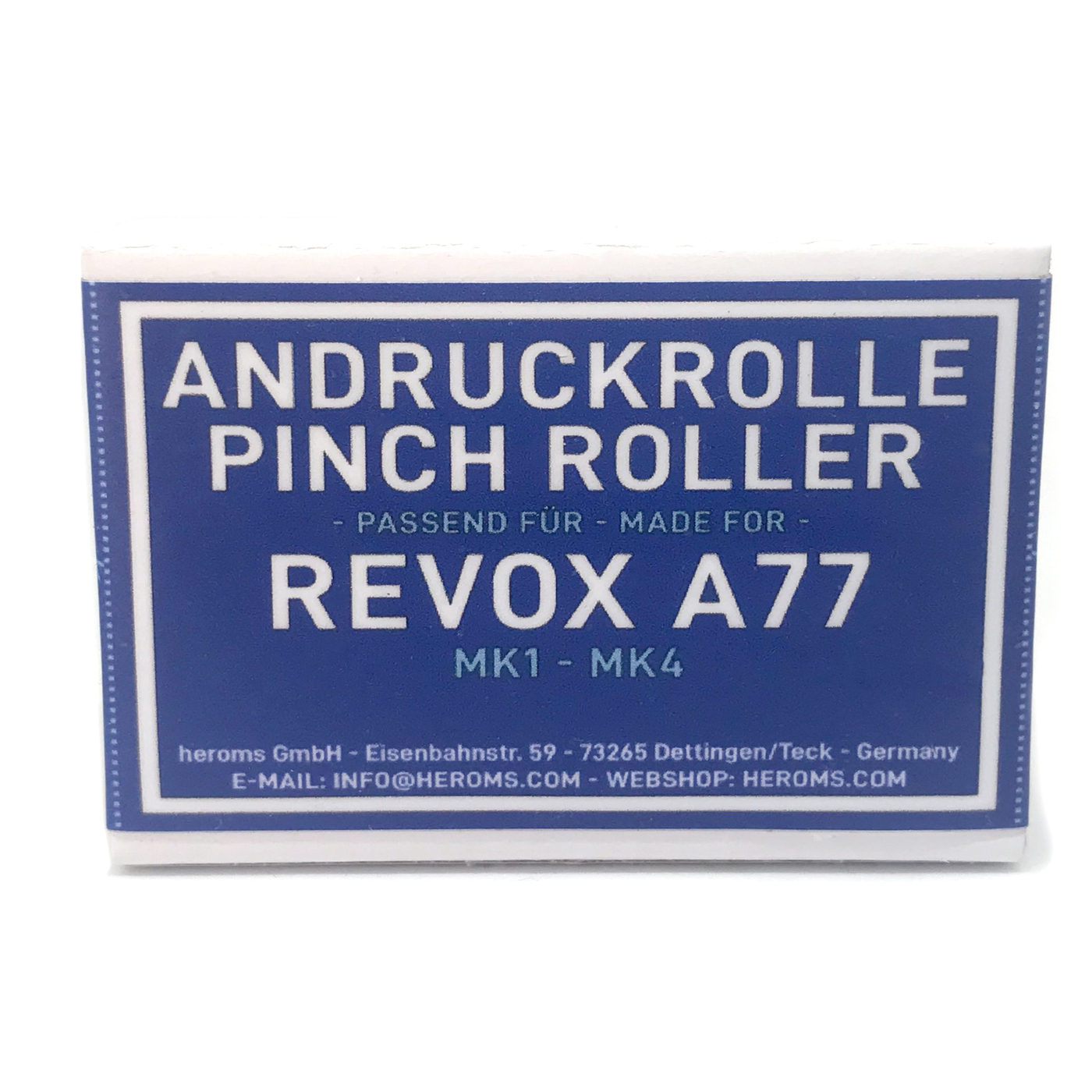 Pressure roller for Revox A77 (MK1-MK4)