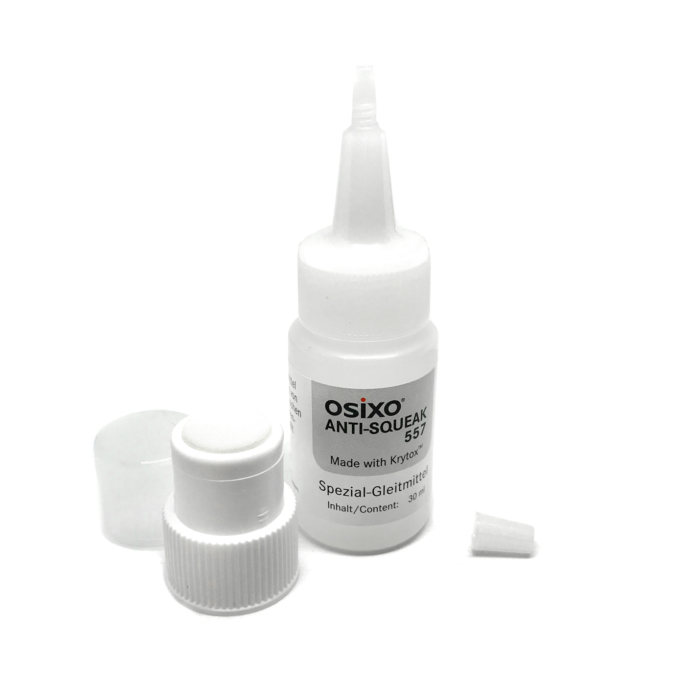 Anti-Squeak 557 special lubricant care product with Krytox™ 30ml in bottle + sponge applicator