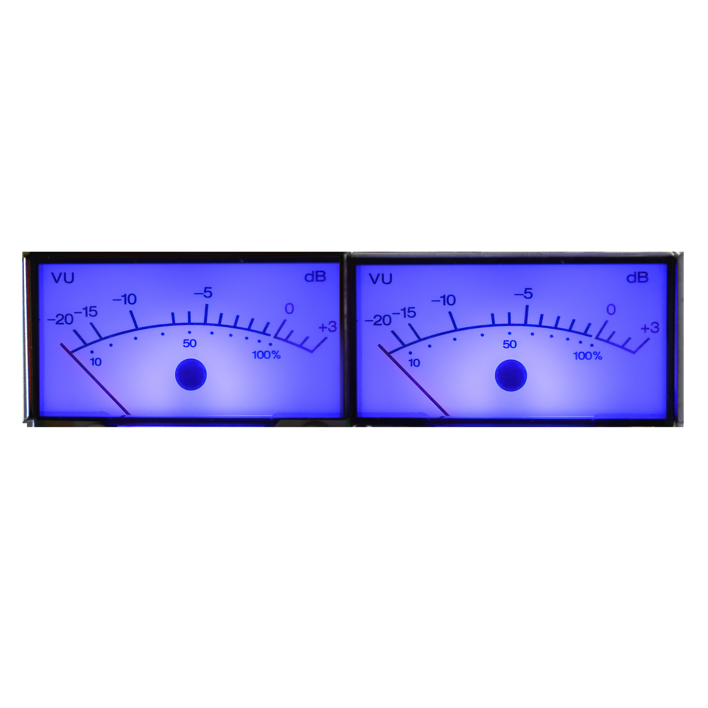 VU meter LED lighting kit for Revox B77 / PR99 in Atlantic blue