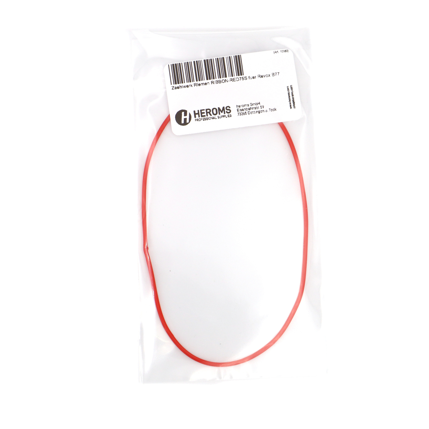 Counter belt RIBBON-RED75S for Revox A77 and B77
