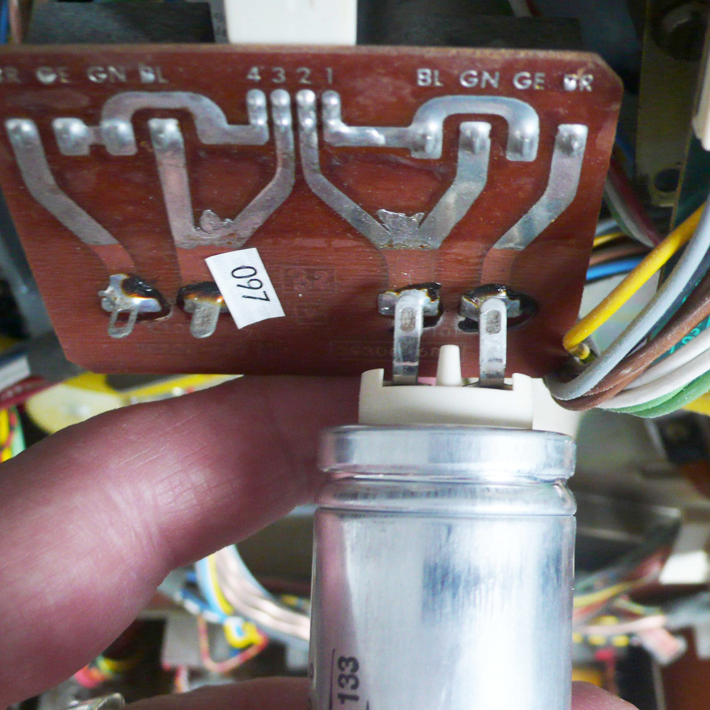 Premium motor capacitors 5μF for Grundig TS1000 2pcs.