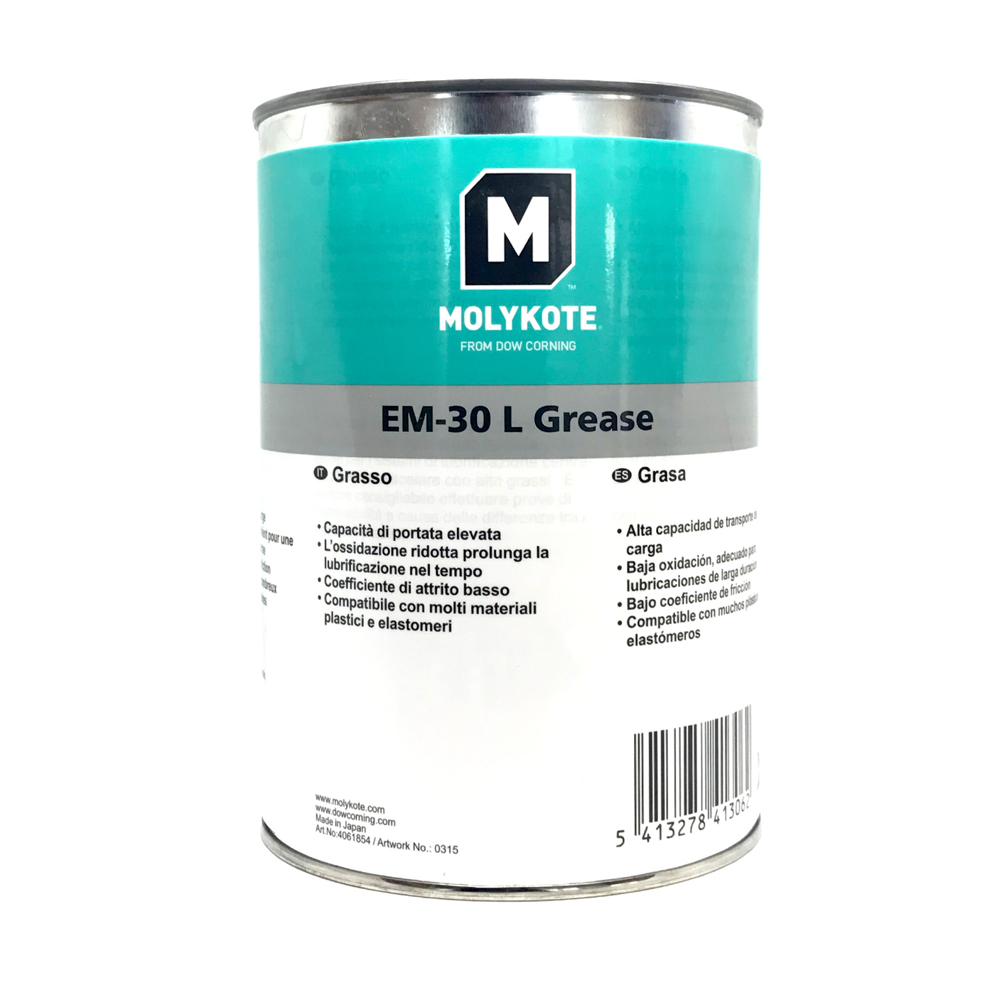 EM-30L high-performance grease 1kg in metal can