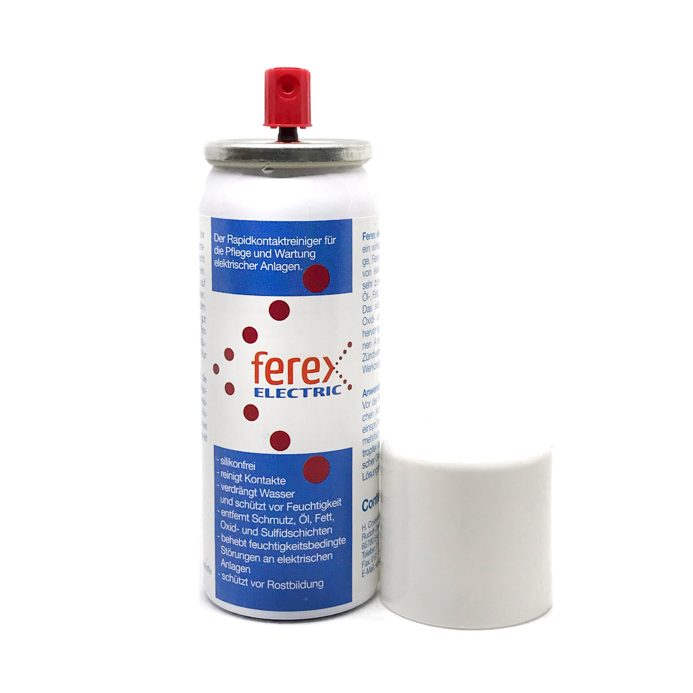 Electric rapid contact cleaner 50ml in spray can