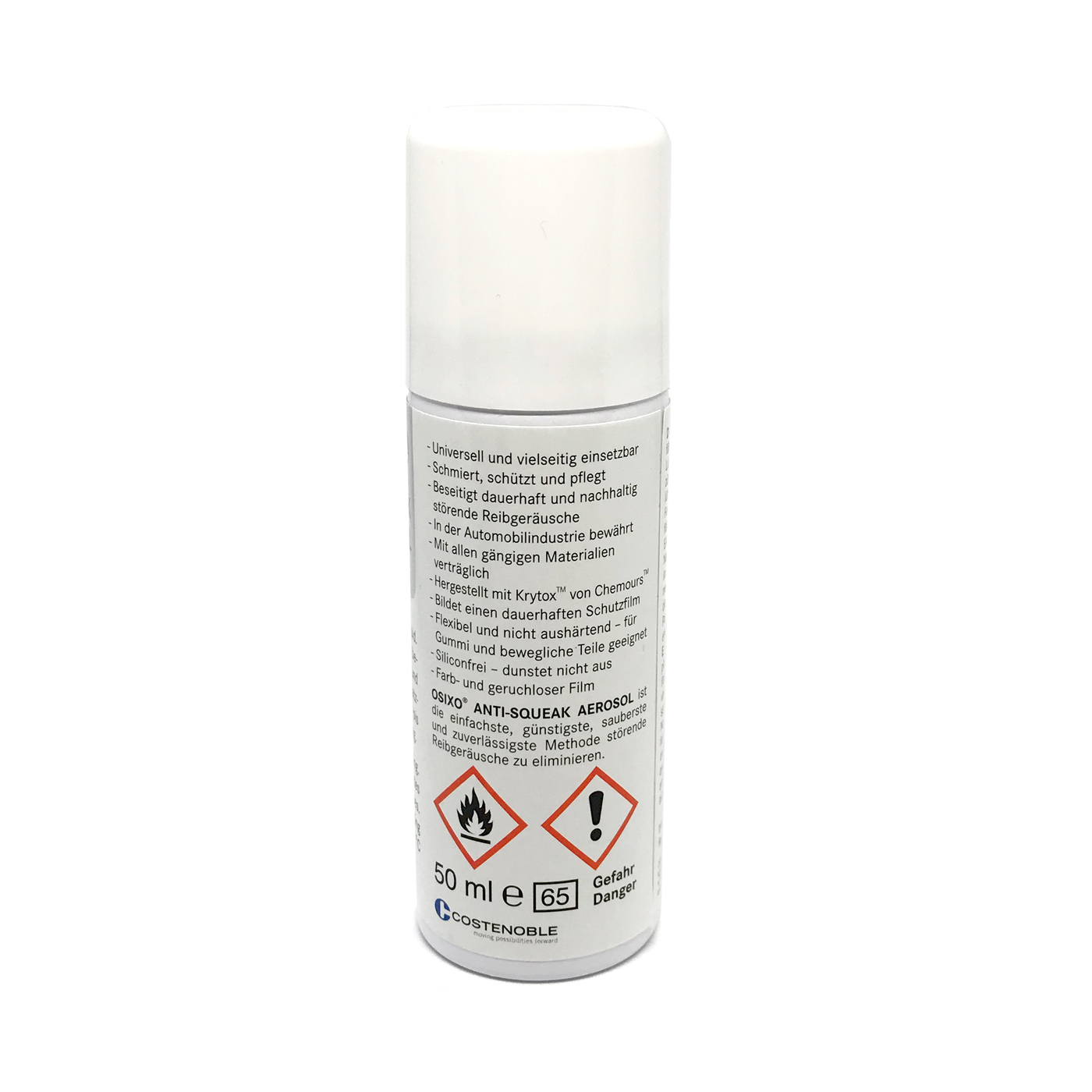 Anti-Squeak Aerosol with Krytox™ 50ml in spray can