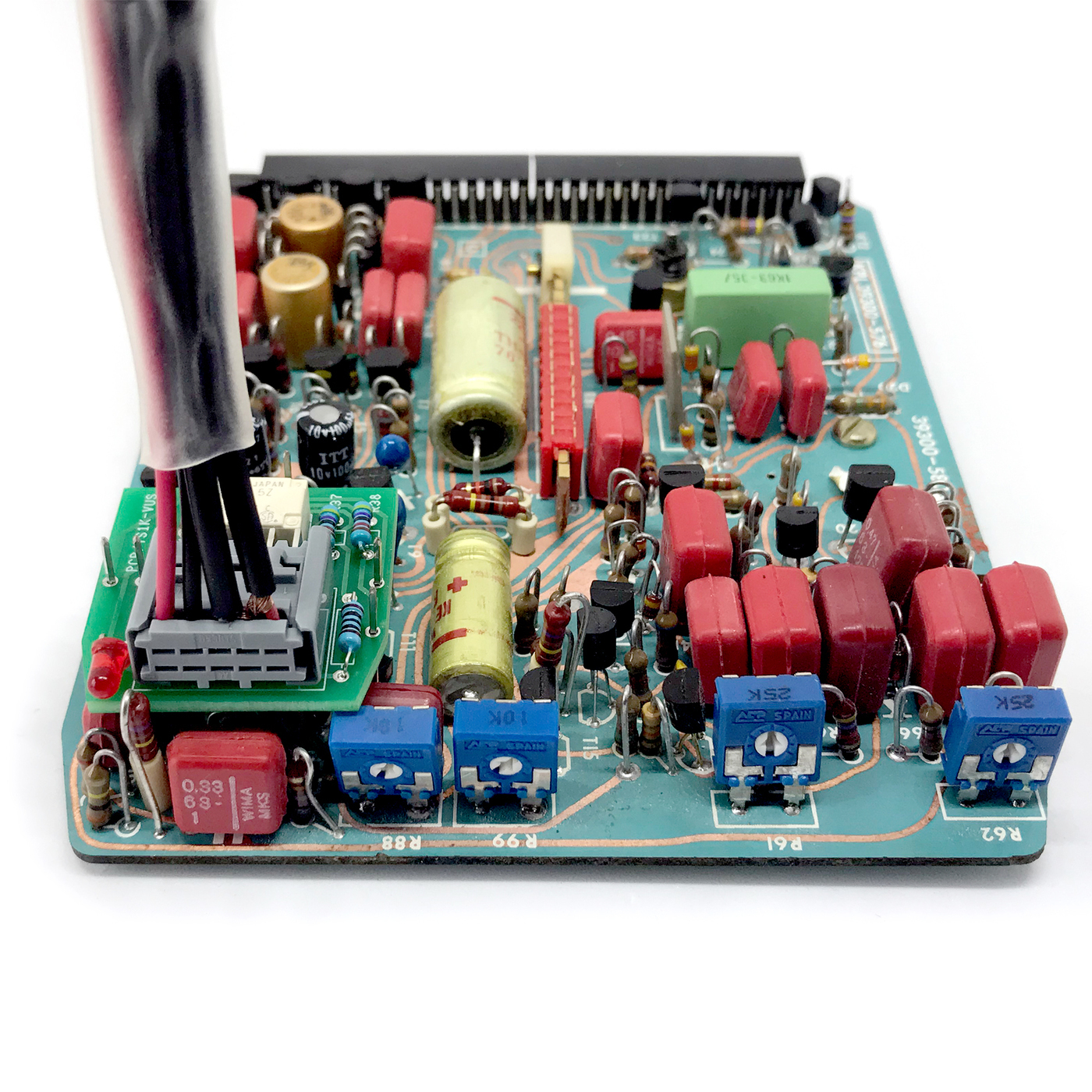 VU meter switching front/back band for Grundig TS1000