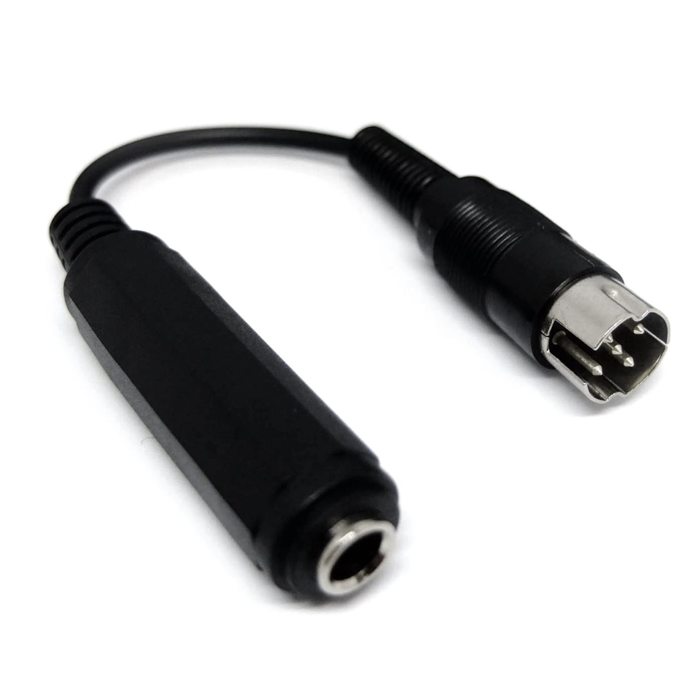 Headphone adapter DIN 45327 (cube) to 6.3mm jack socket (for Grundig TS1000, TS945, TS925 and many more)