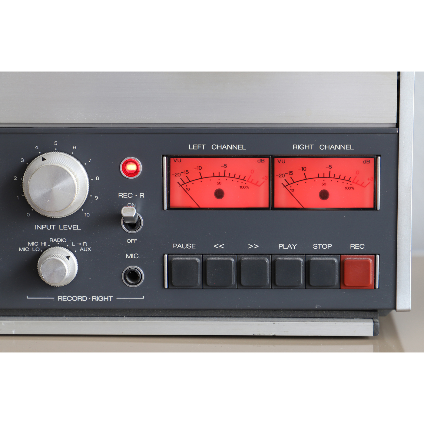 VU meter LED lighting kit for Revox B77 / PR99 in red