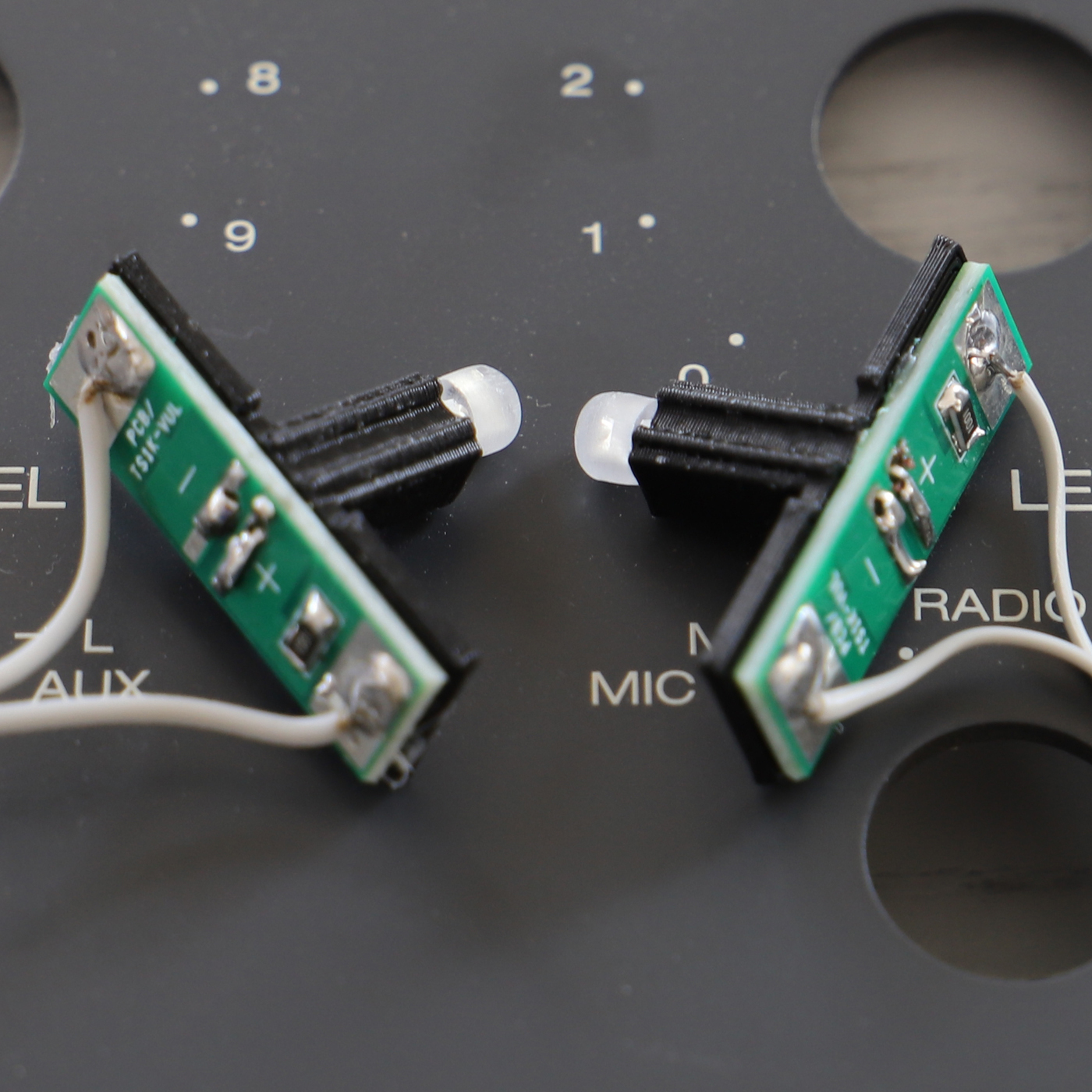 VU meter LED lighting kit for Revox B77 / PR99 in warm white