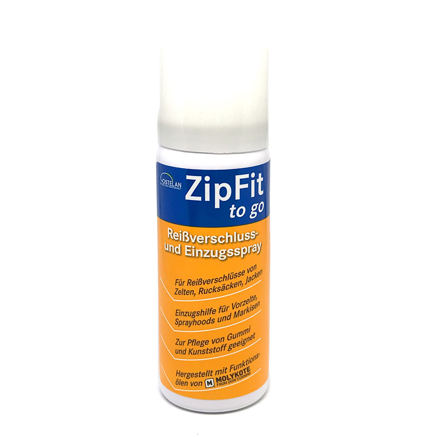 ZipFit to go zipper spray 50ml in spray can