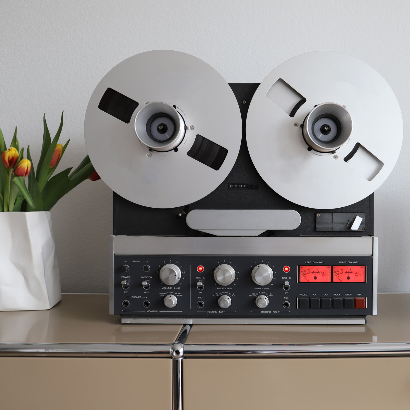 VU meter LED lighting kit for Revox B77 / PR99 in red